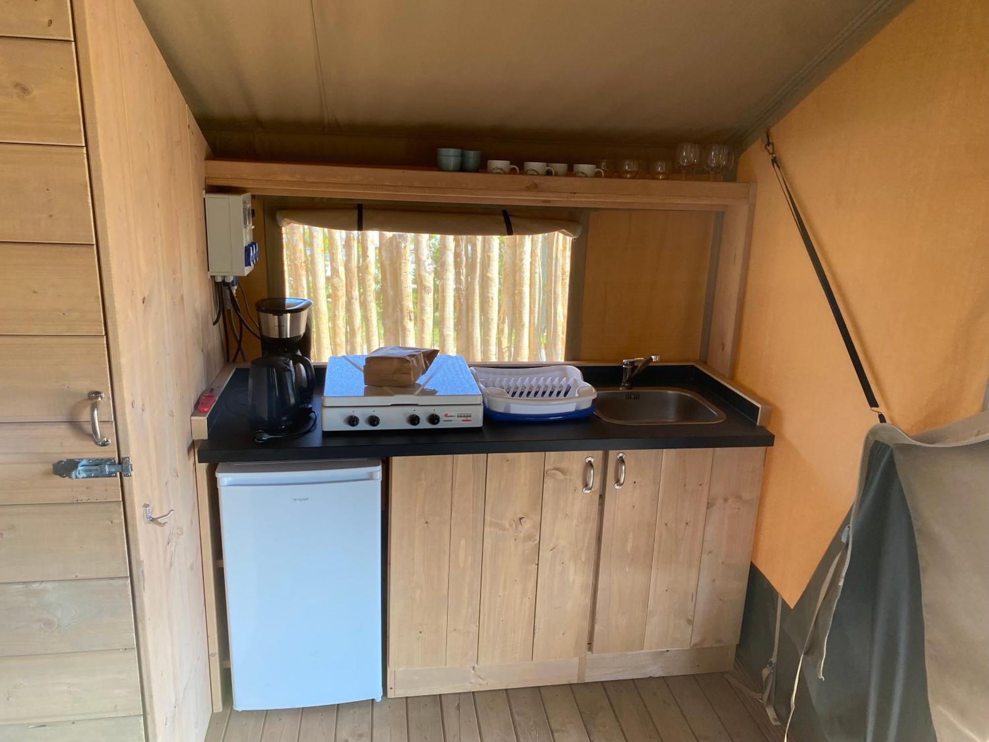 Strandcamping Jagtveld เอส-กราเวนซานเดอ ห้อง รูปภาพ